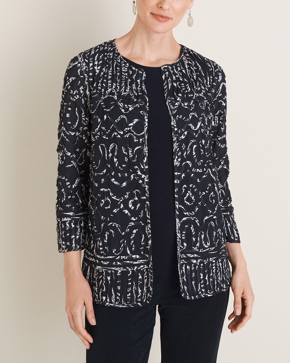 Travelers Collection Artisan Soutache Jacket