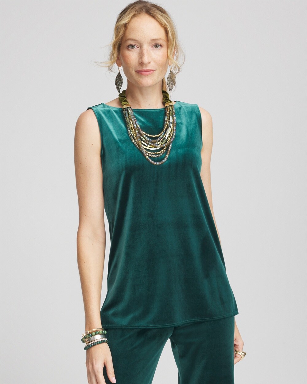 Travelers Collection Velvet Tank