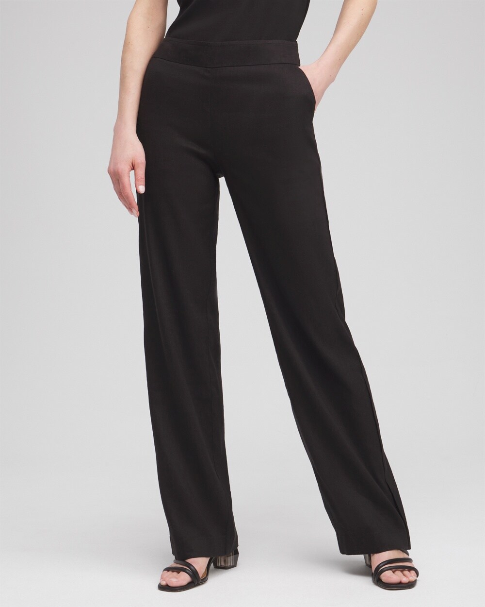 Wide Leg Linen Pants