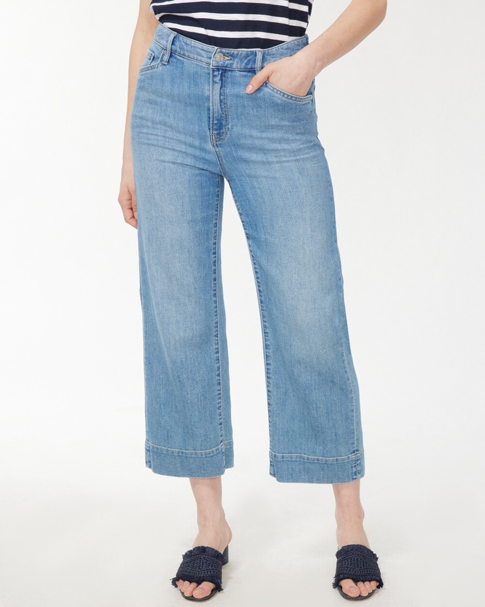 Denim Trouser Crops