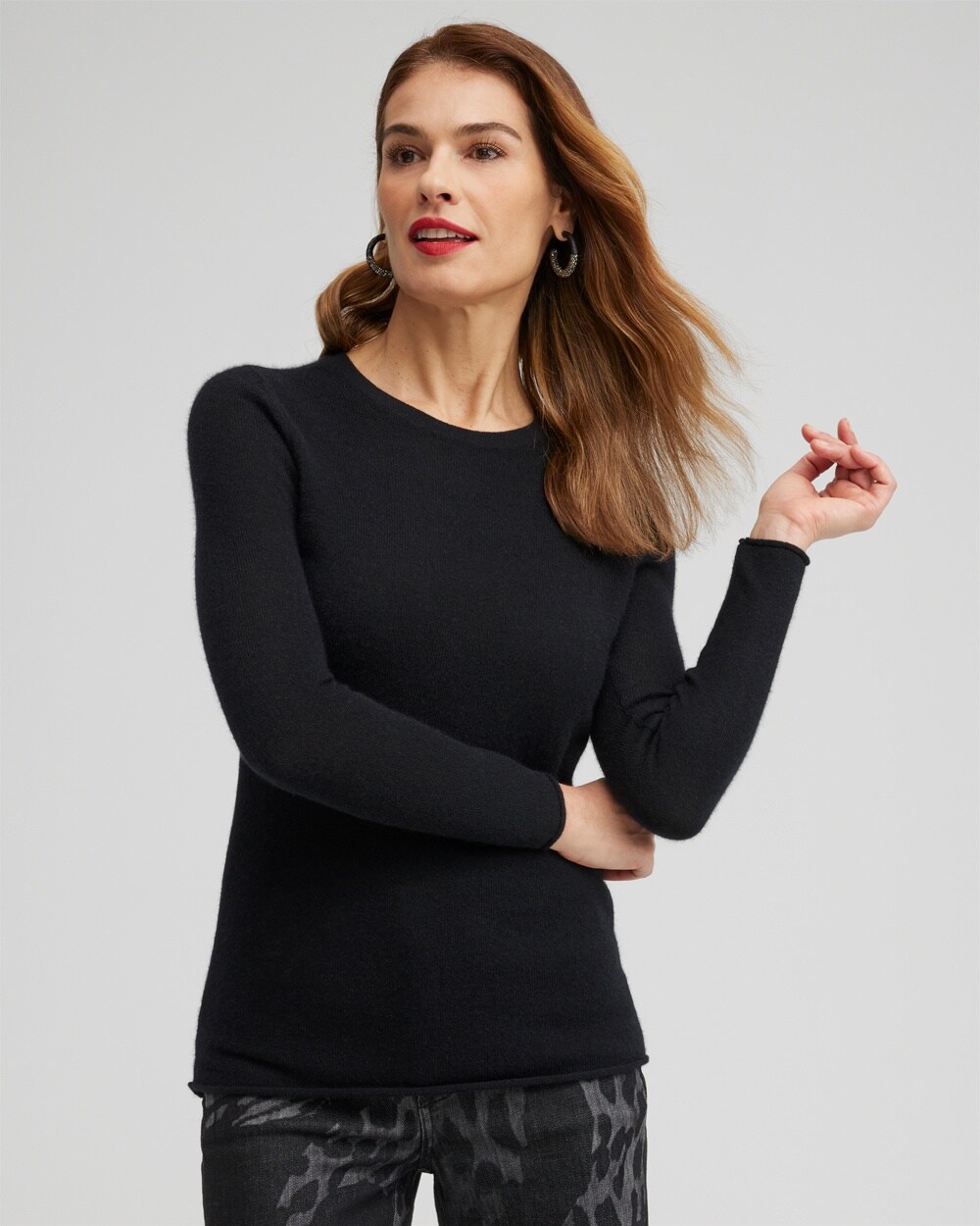 Cashmere Crew Neck Sweater