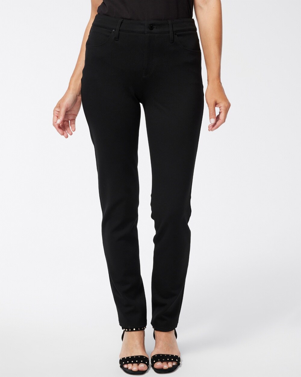 Ponte 5-Pocket Slim Pants