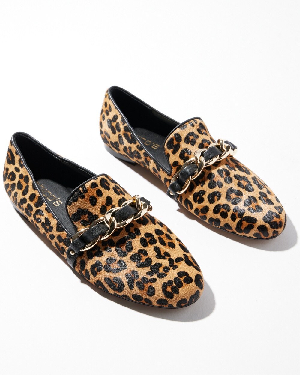 Animal Print Loafers