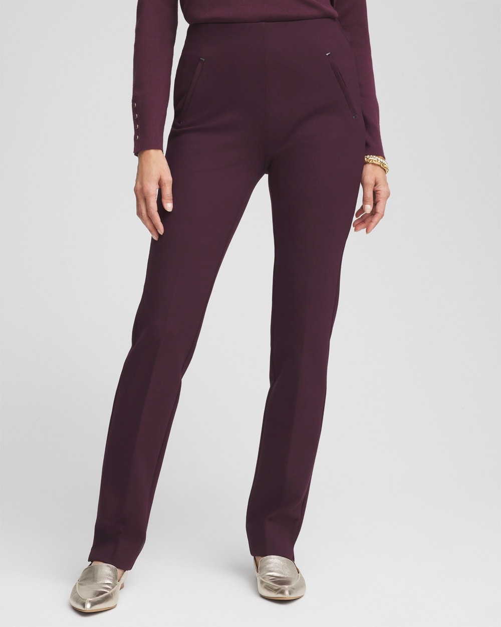 Juliet Ponte Trim Detail Pants