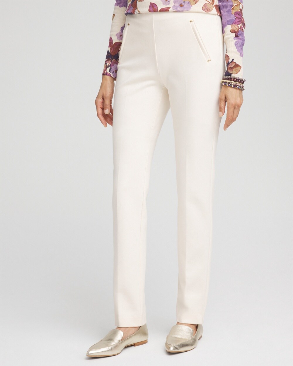 Juliet Ponte Trim Detail Pants