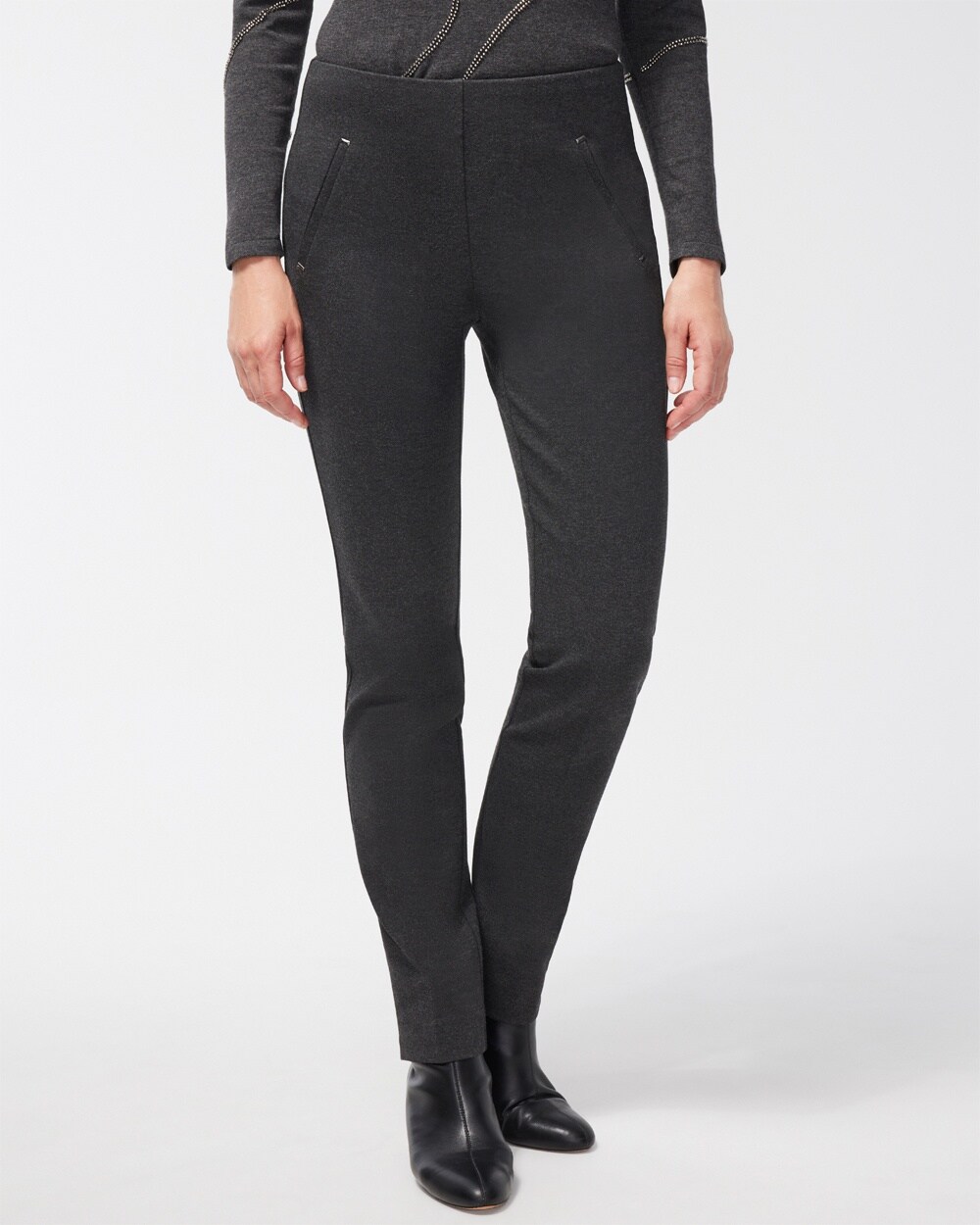 Juliet Ponte Trim Detail Pants