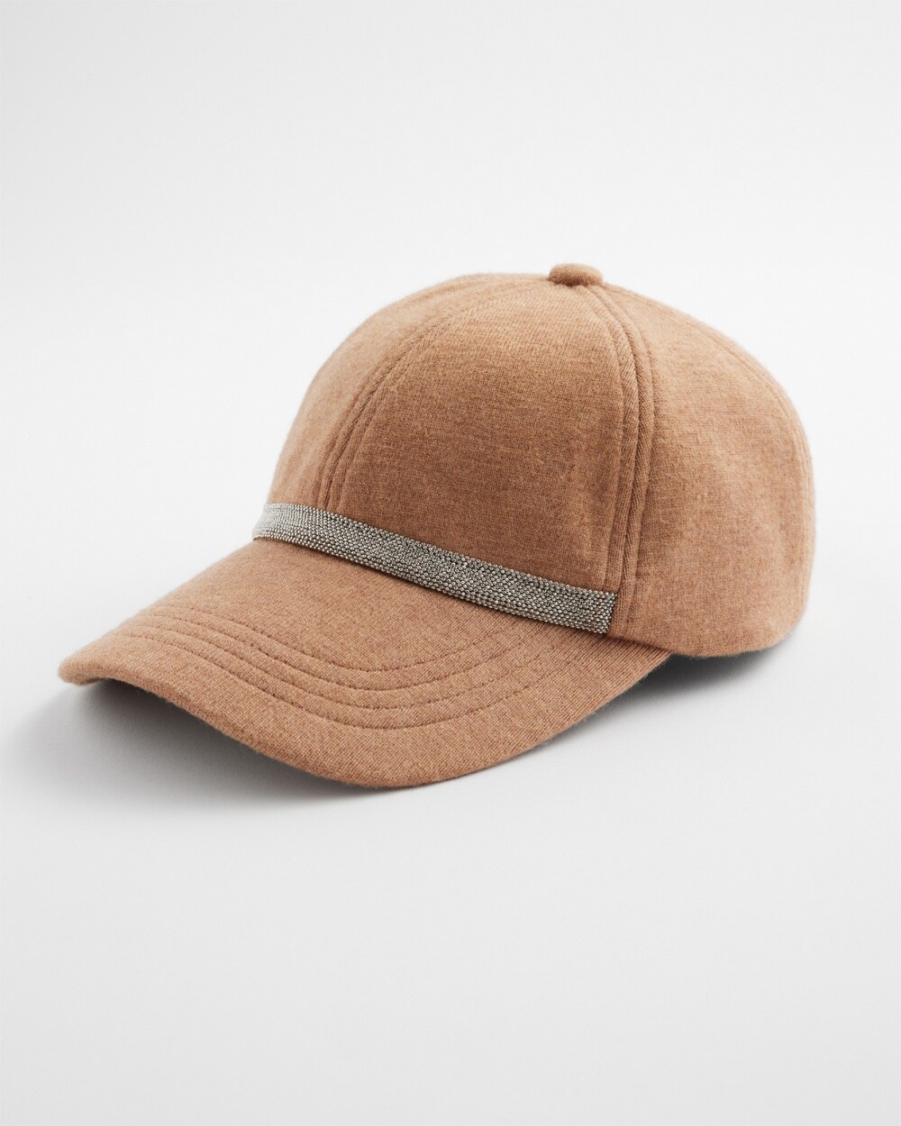 Cashmere Blend Baseball Cap