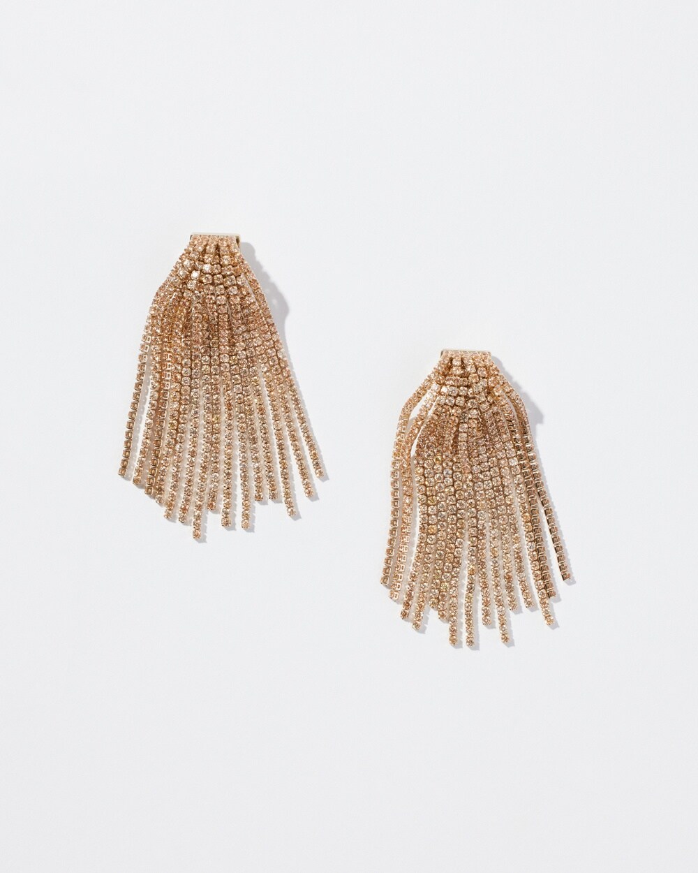 Cubic Zirconia Duster Earrings