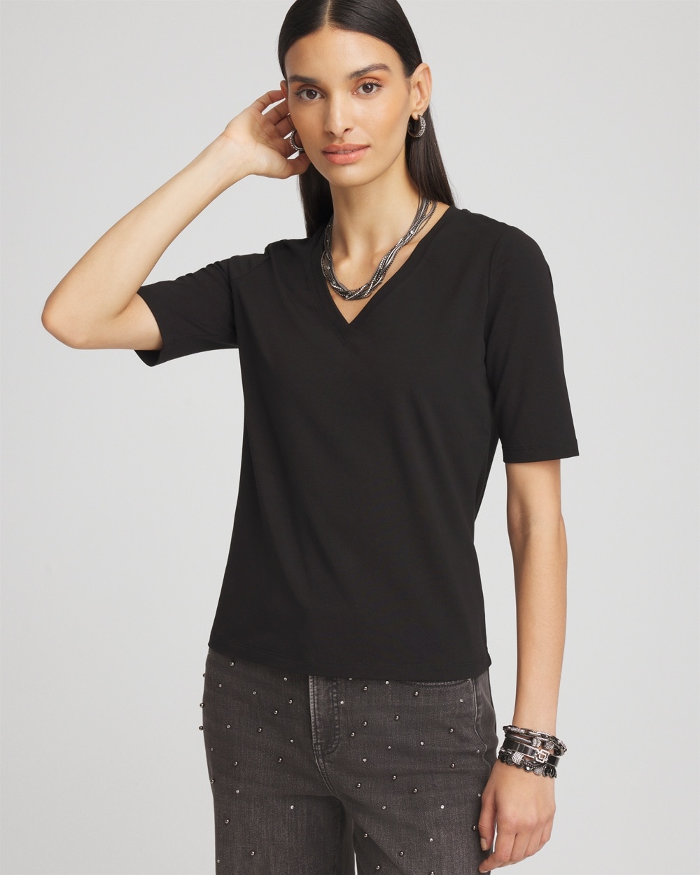 Perfect Elbow Sleeve Tee