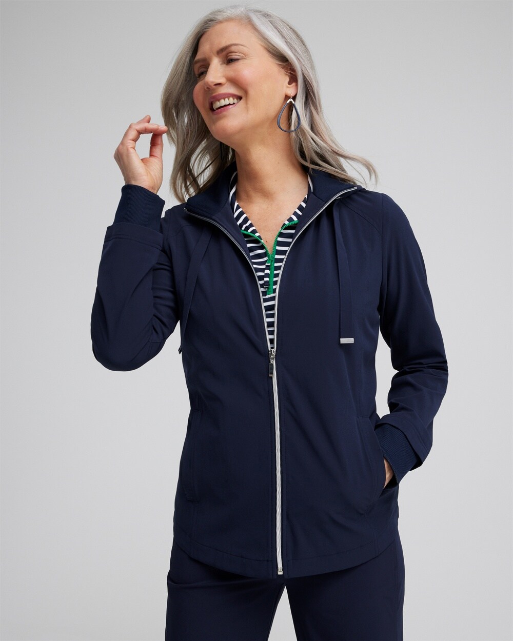 Zenergy\u00AE UPF Neema Rib Mix Jacket