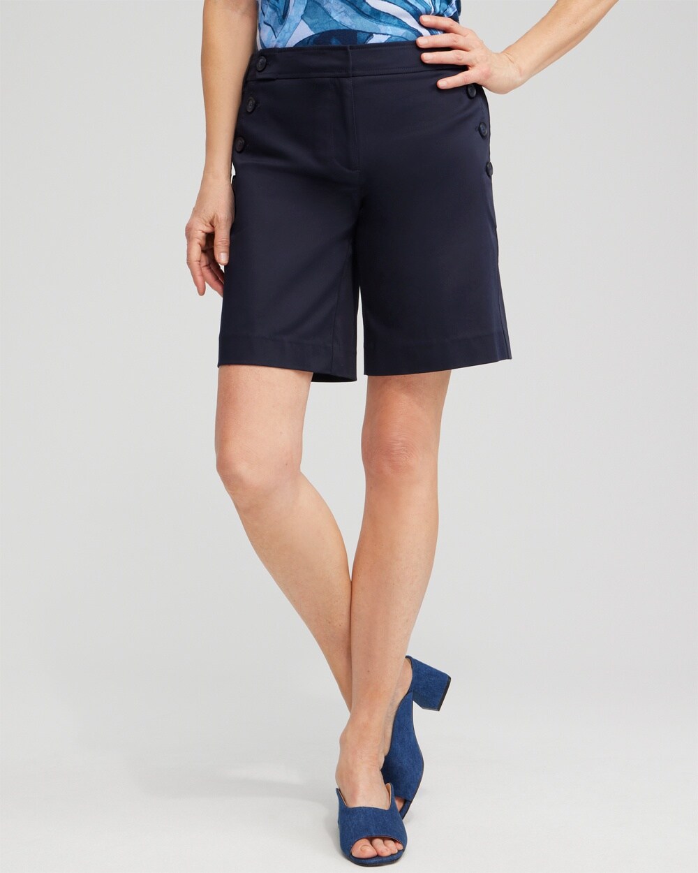 Sailor Button Shorts