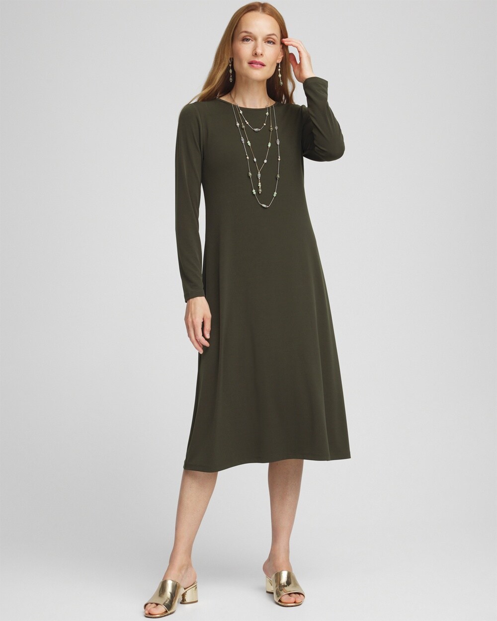 Long Sleeve Midi Dress