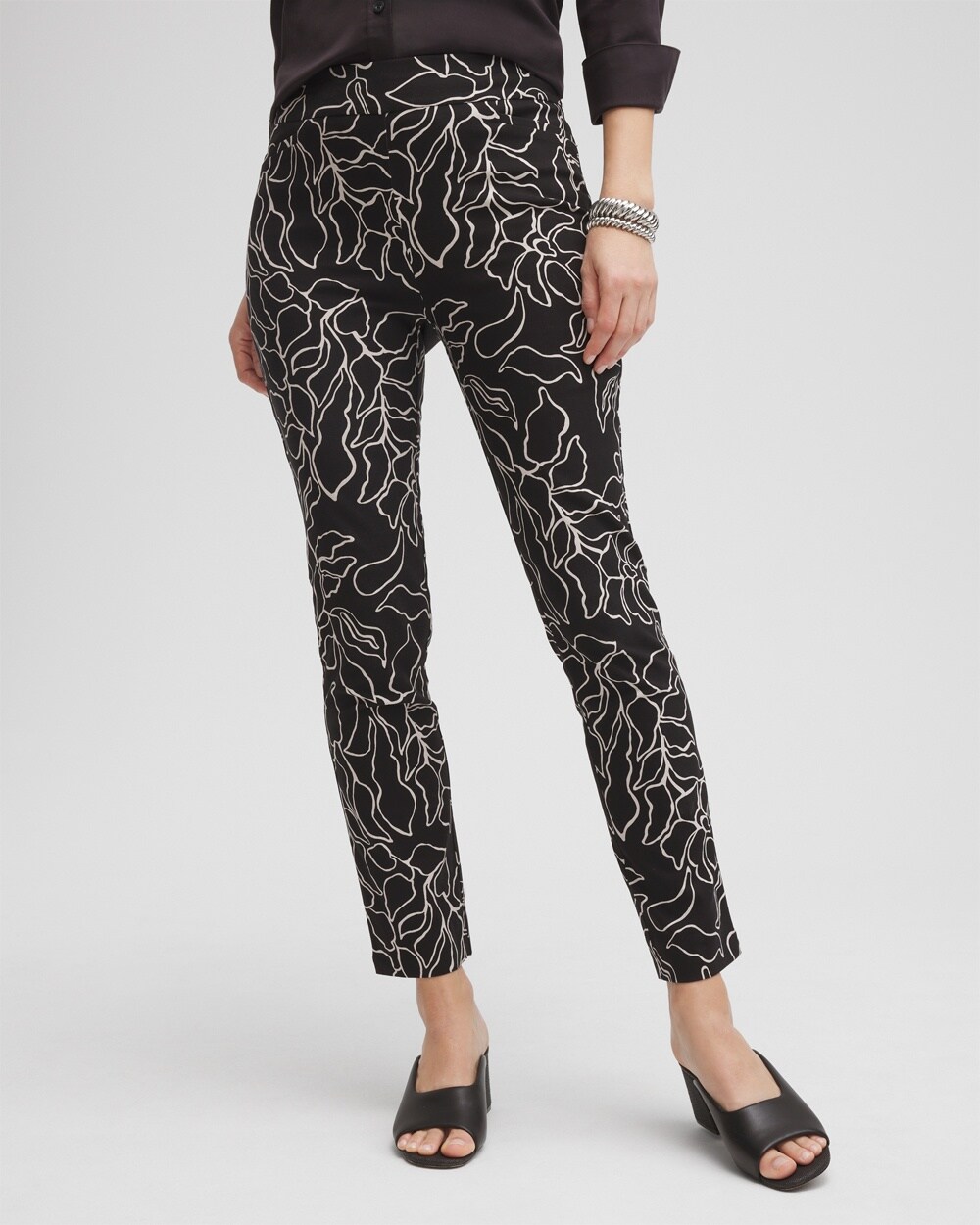 Brigitte Floral Print Ankle Pants