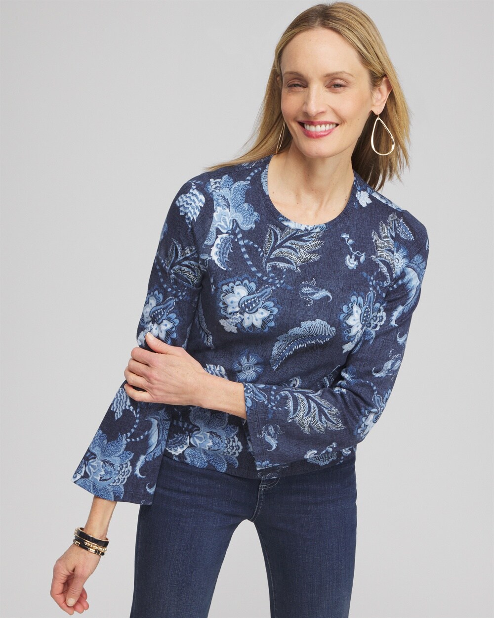 Floral Long Sleeve Tee