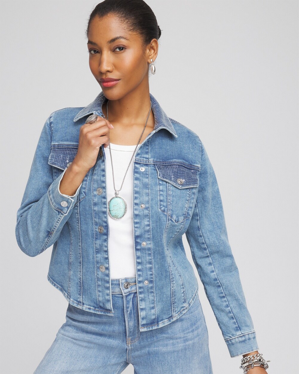 Embellished Denim Jacket