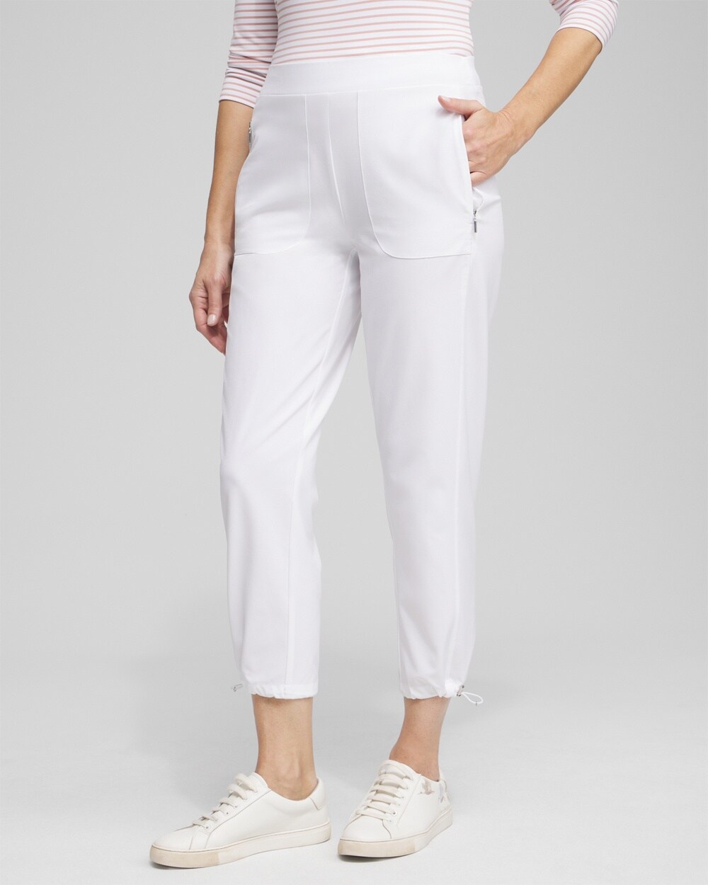 Zenergy\u00AE UPF Bungee Neema Cropped Pants