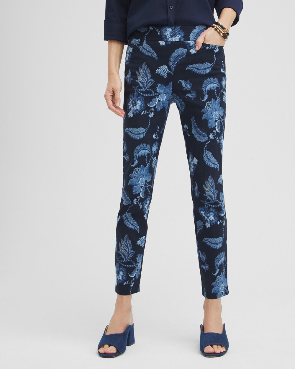 Brigitte Floral Ankle Pants