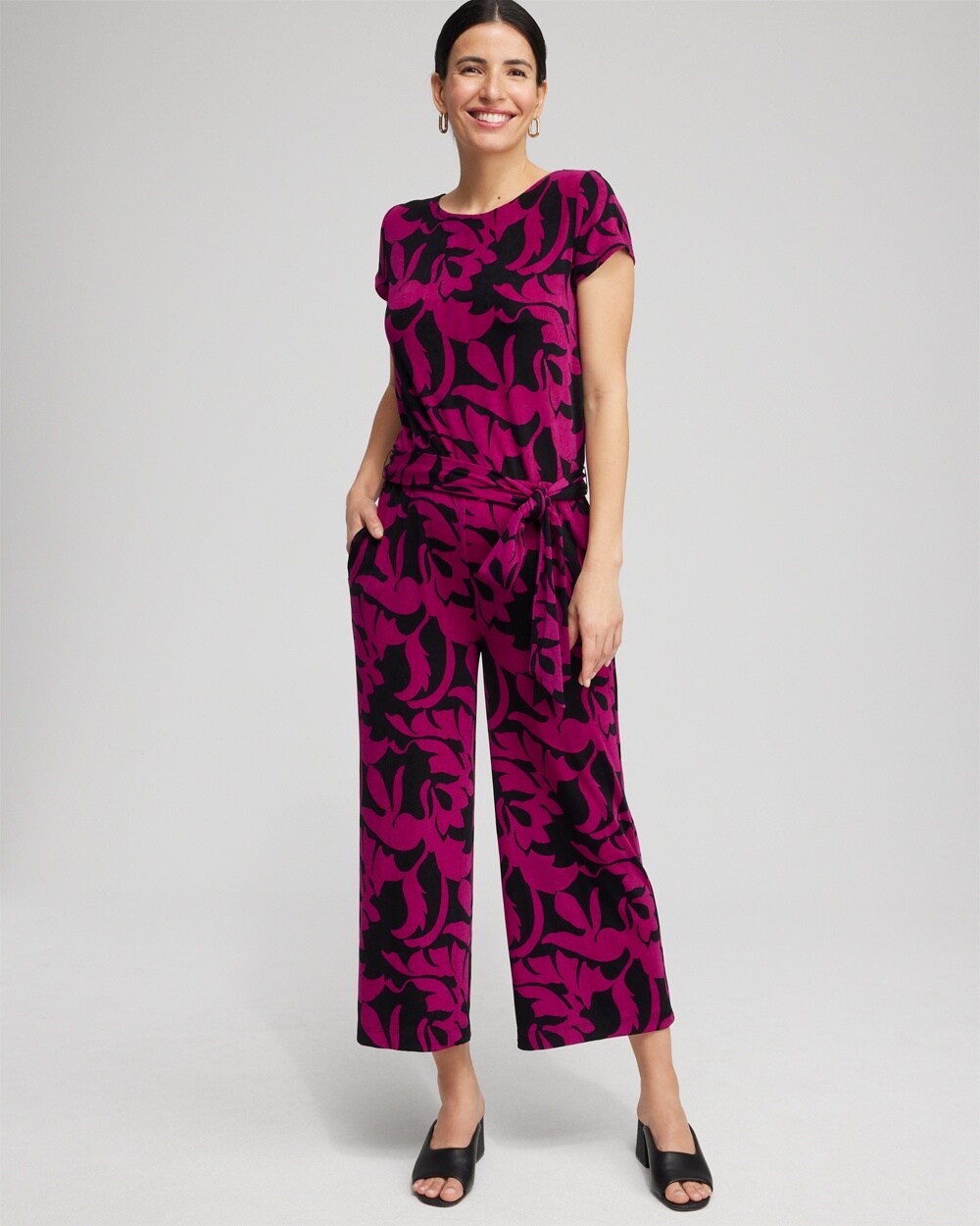 Travelers\u2122 Belted Jumpsuit