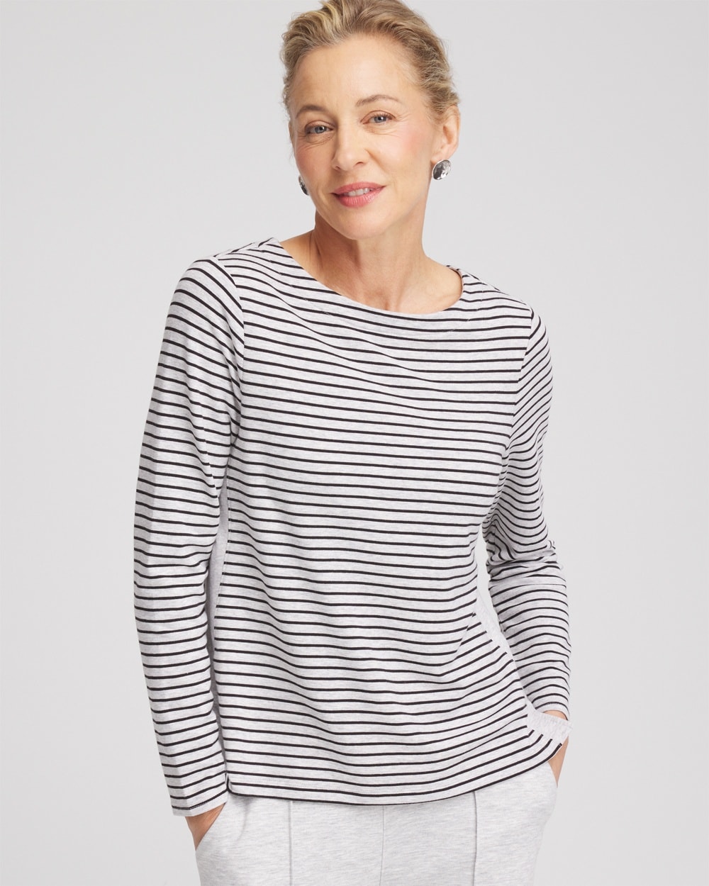 Zenergy\u00AE Block Stripe Pullover