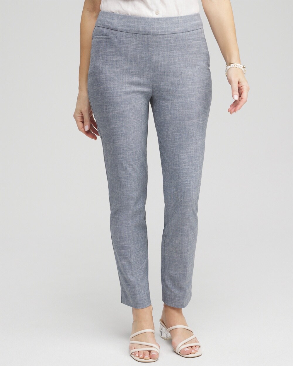 Brigitte Heather Print Ankle Pants