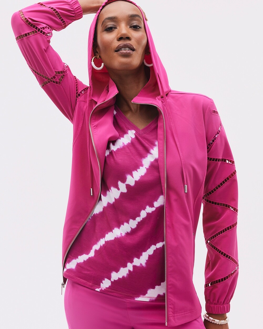 Zenergy\u00AE UPF Neema Lattice Jacket