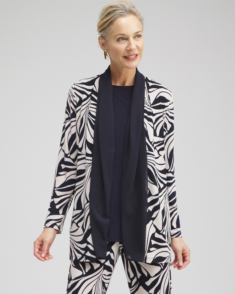 Travelers&#8482; Chiffon Trim Jacket