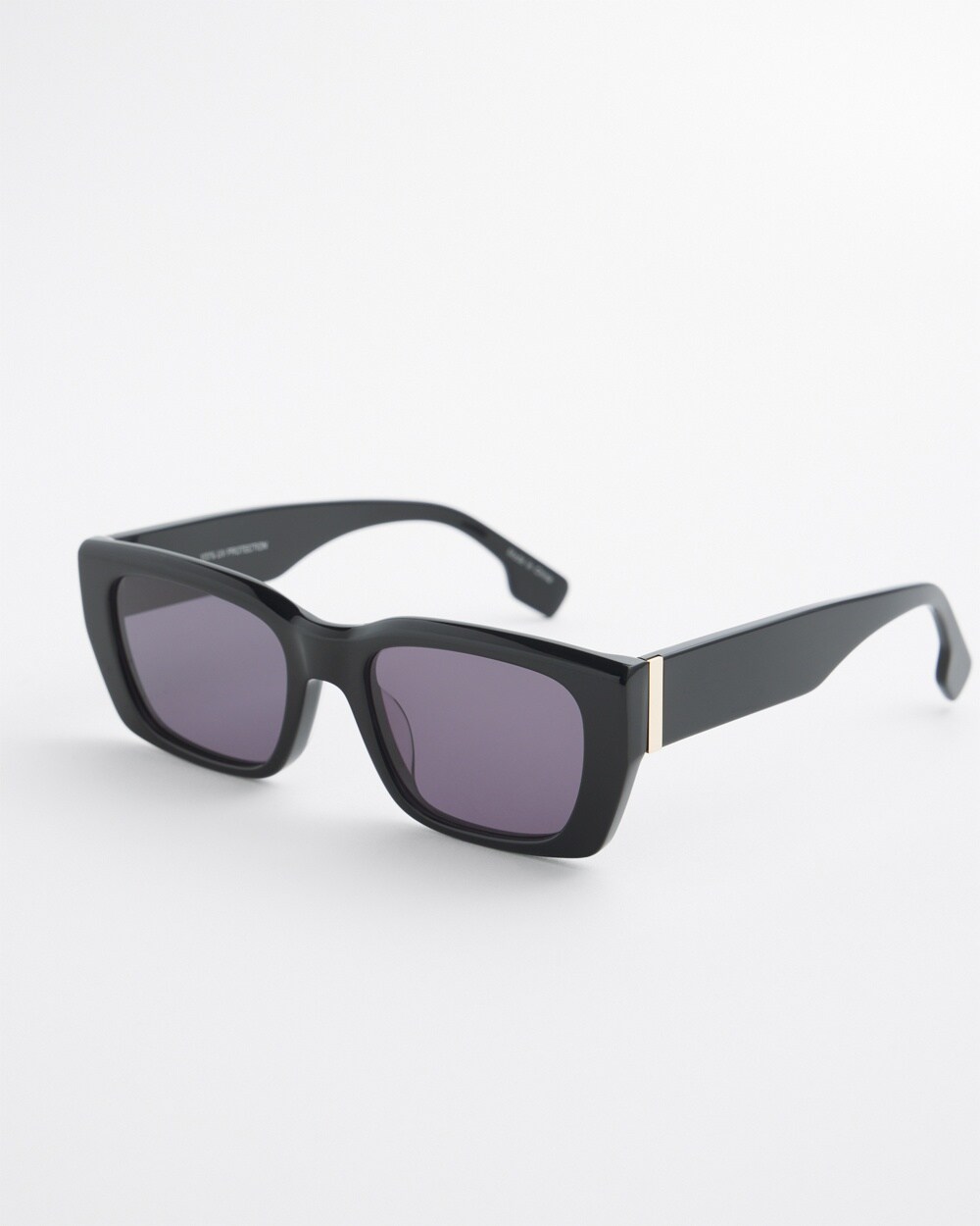 Black Rectangle Sunglasses