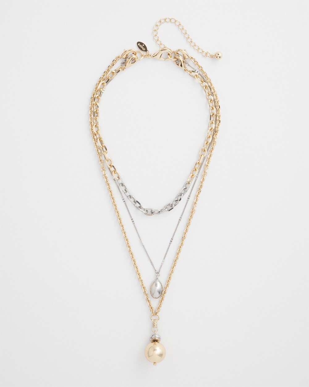 Convertible Mixed Metal Necklace