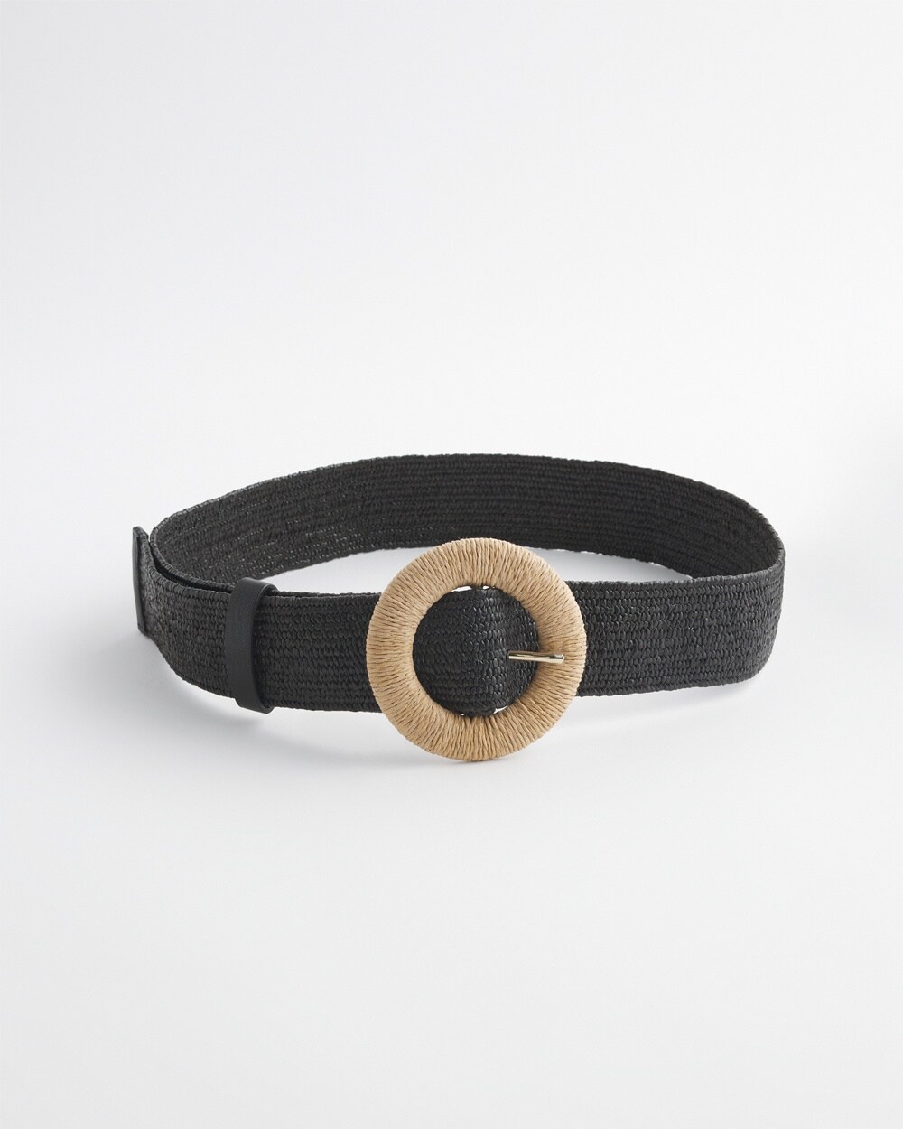 Black & Tan Stretch Belt