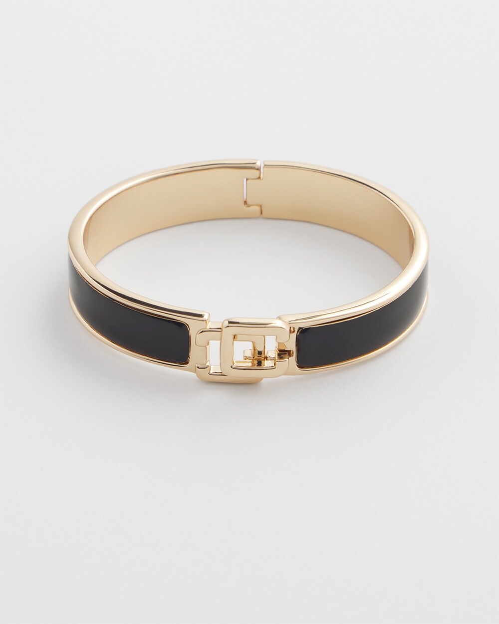 Black Chico's Click Bangle