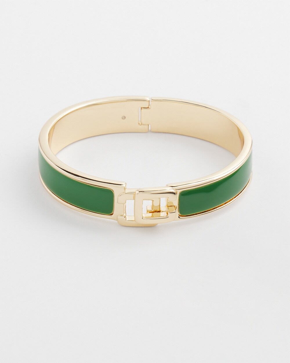 Green Chico's Click Bangle