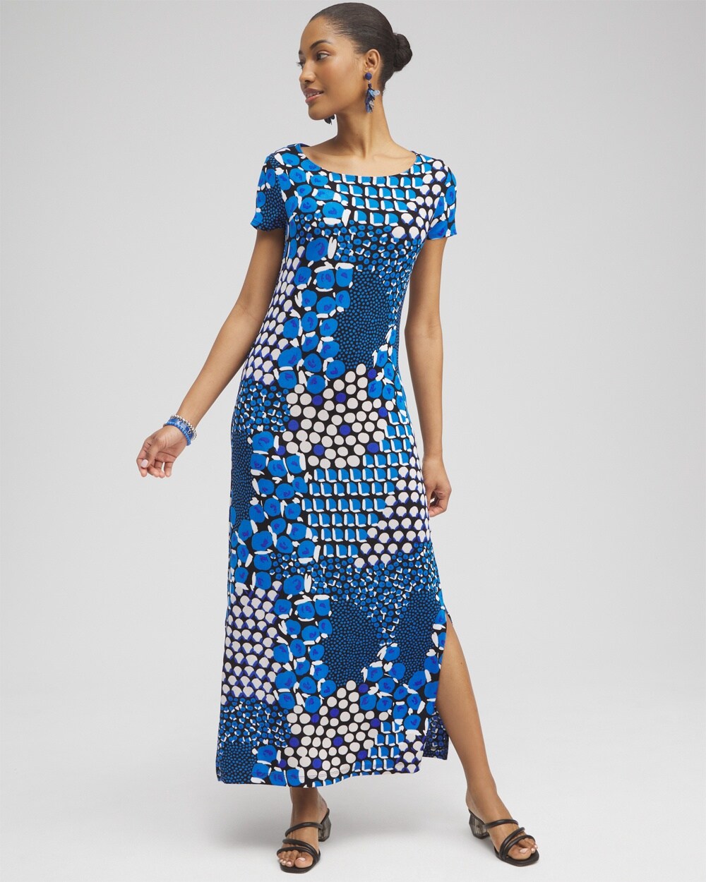 Travelers\u2122 Classic Dots Maxi Dress