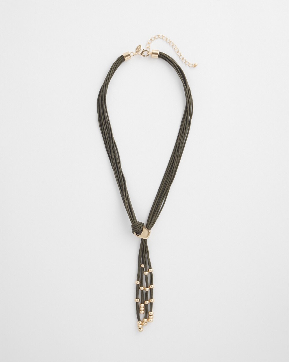 Multistrand Tassel Y-Necklace