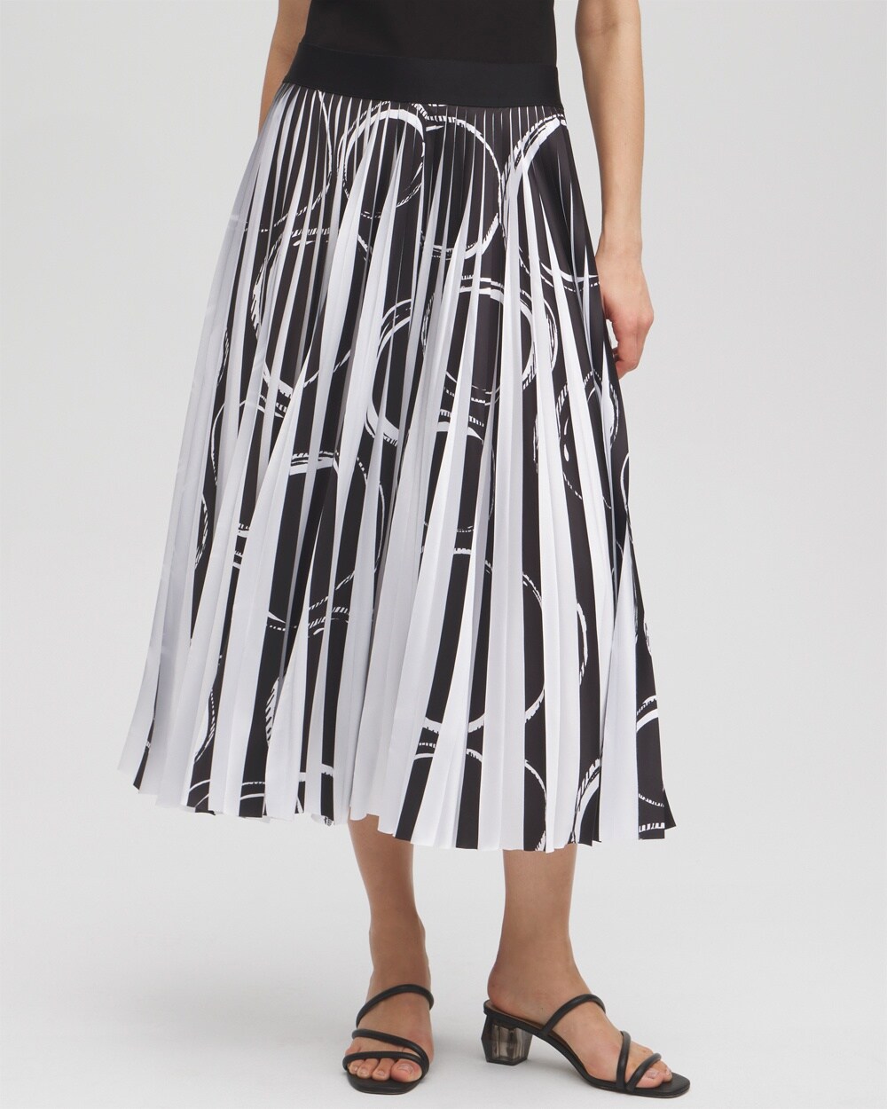 Black Label&#8482; Bubbles Pleated Skirt