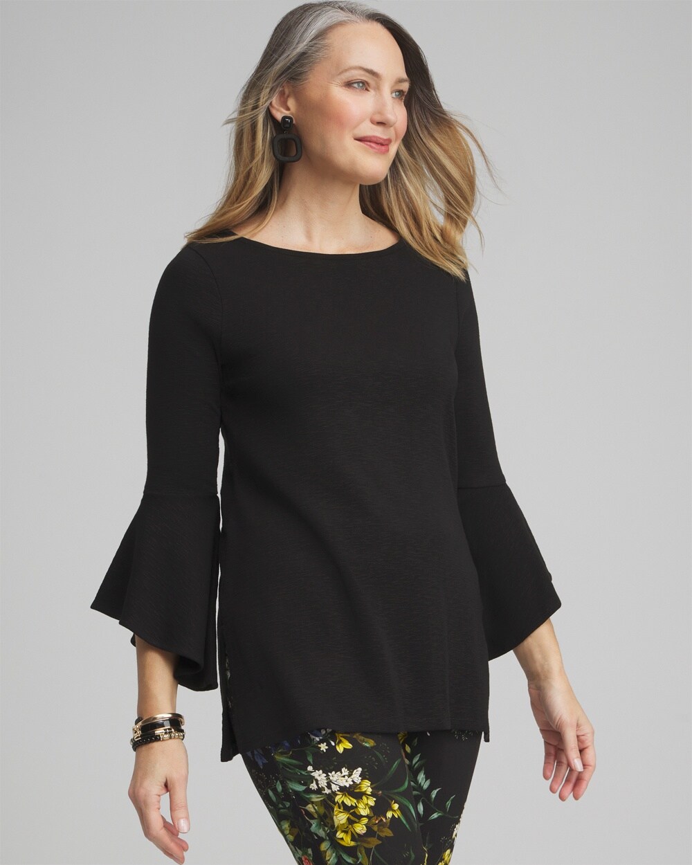 Flare Sleeve Tunic