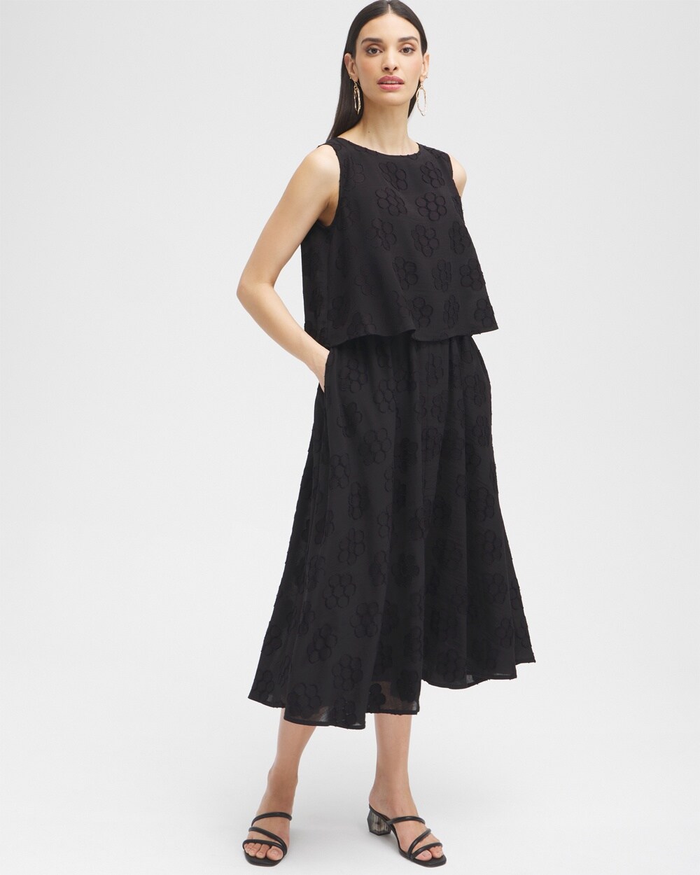 Black Label&#8482; Layered Popover Dress