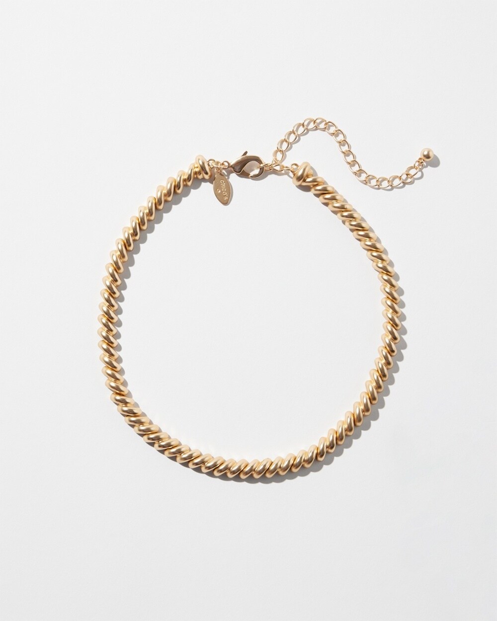 Gold Tone Collar Necklace