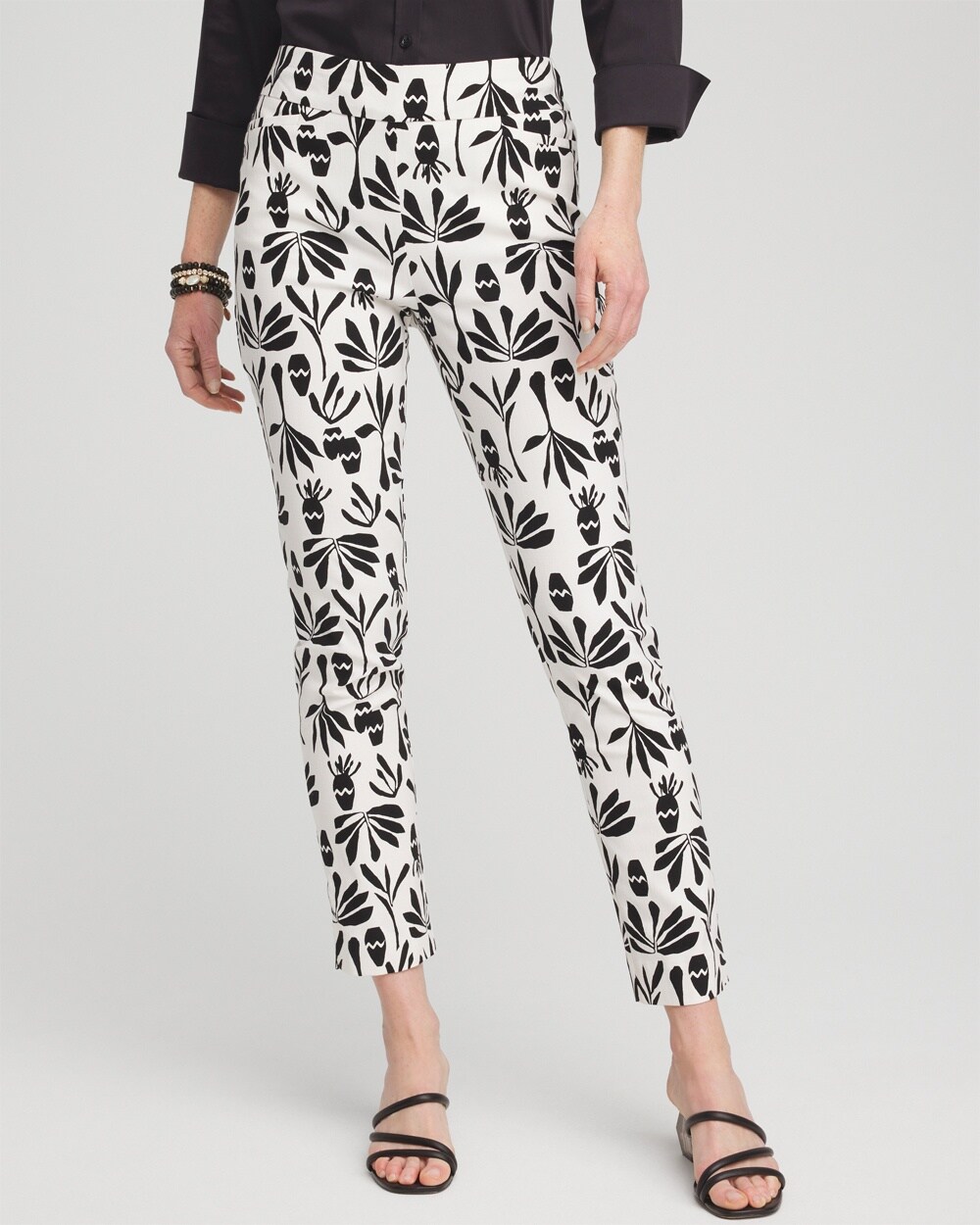 Brigitte Artisan Print Ankle Pants