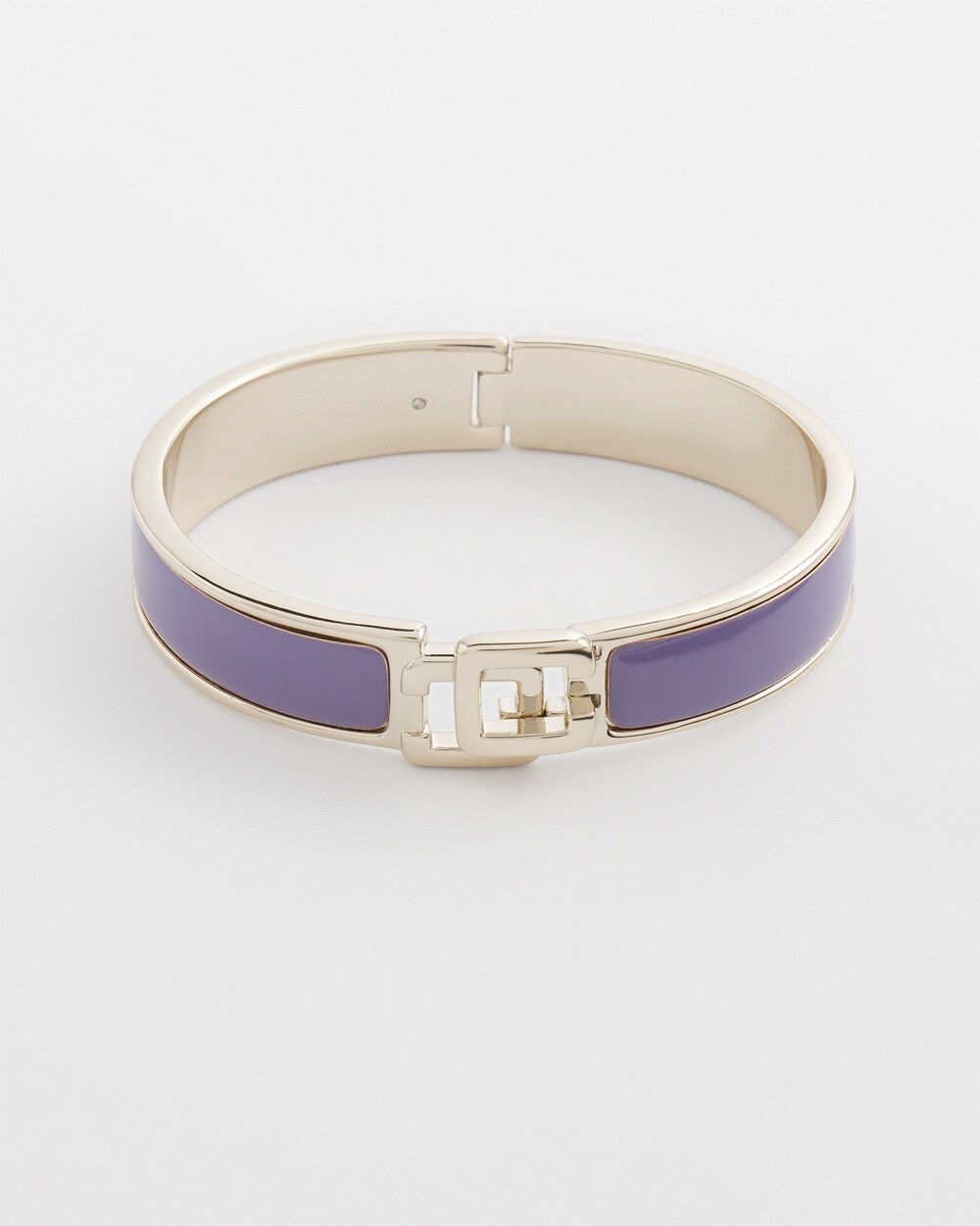 Purple Chico's Click Bangle