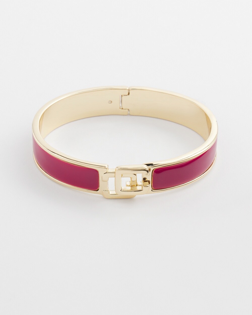 Magenta Chico's Click Bangle