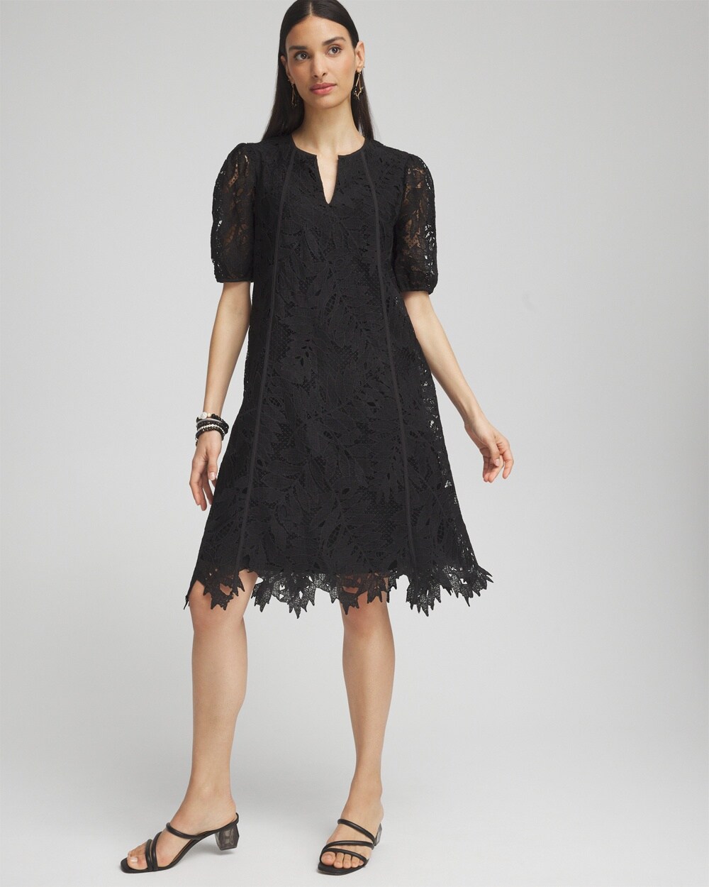 Lace Leaf Dress