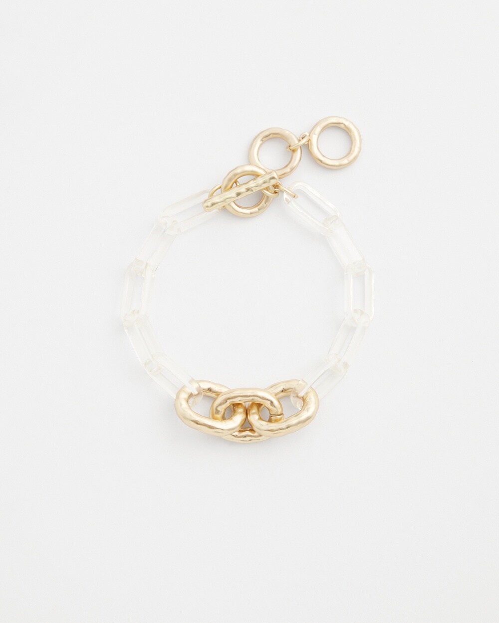 Lucite Links Bracelet