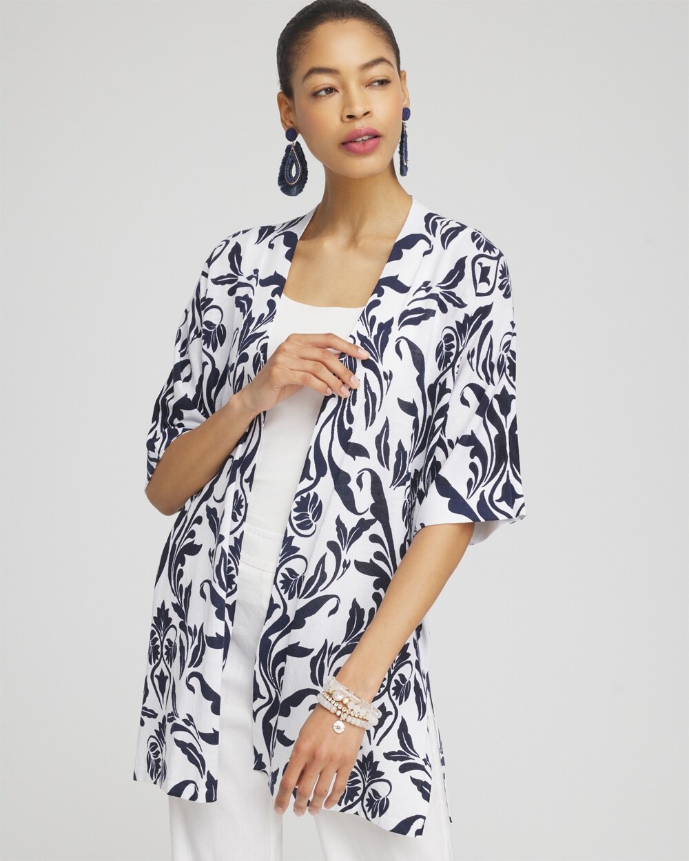 Summer Romance Swirl Midi Cardigan