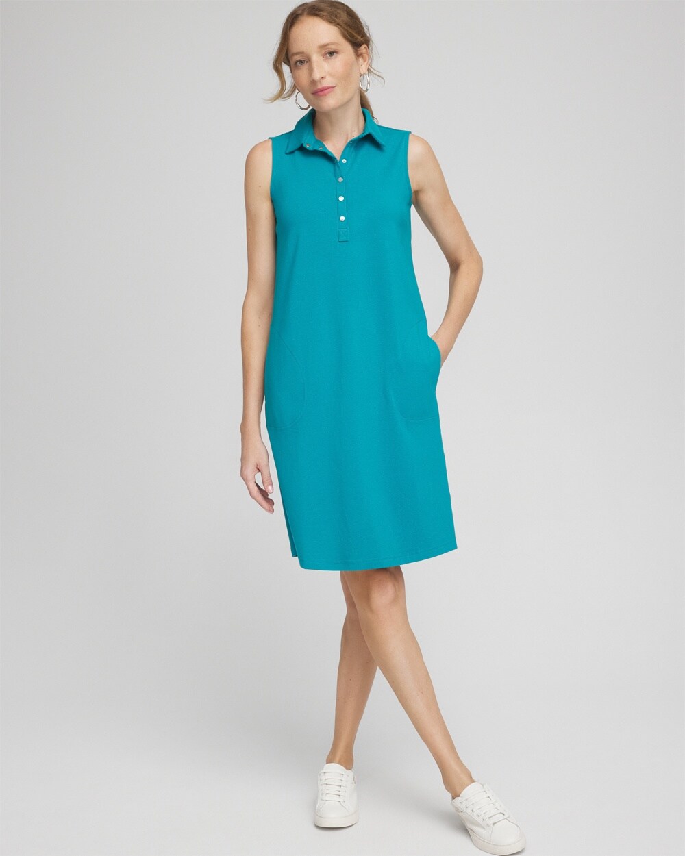 Zenergy\u00AE UPF Sleeveless Polo Dress