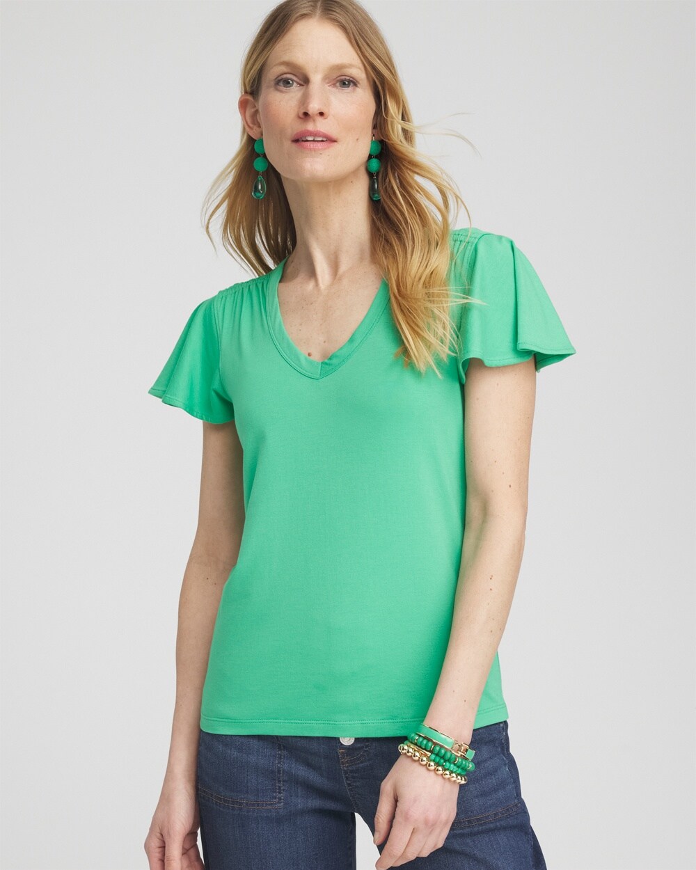 Flutter Sleeve Tee