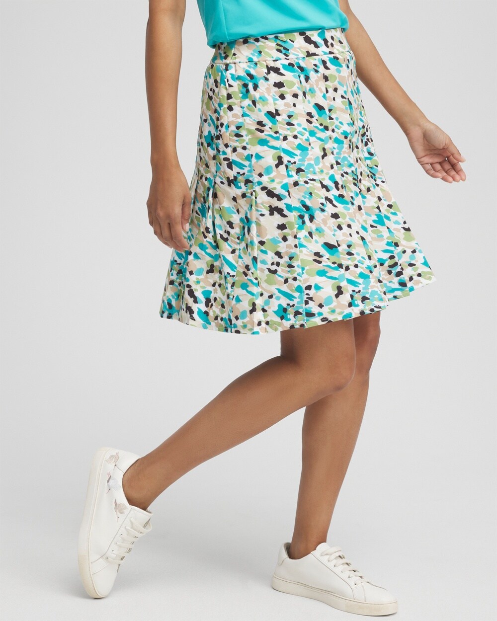 Zenergy\u00AE UPF Floral Pleated Skort