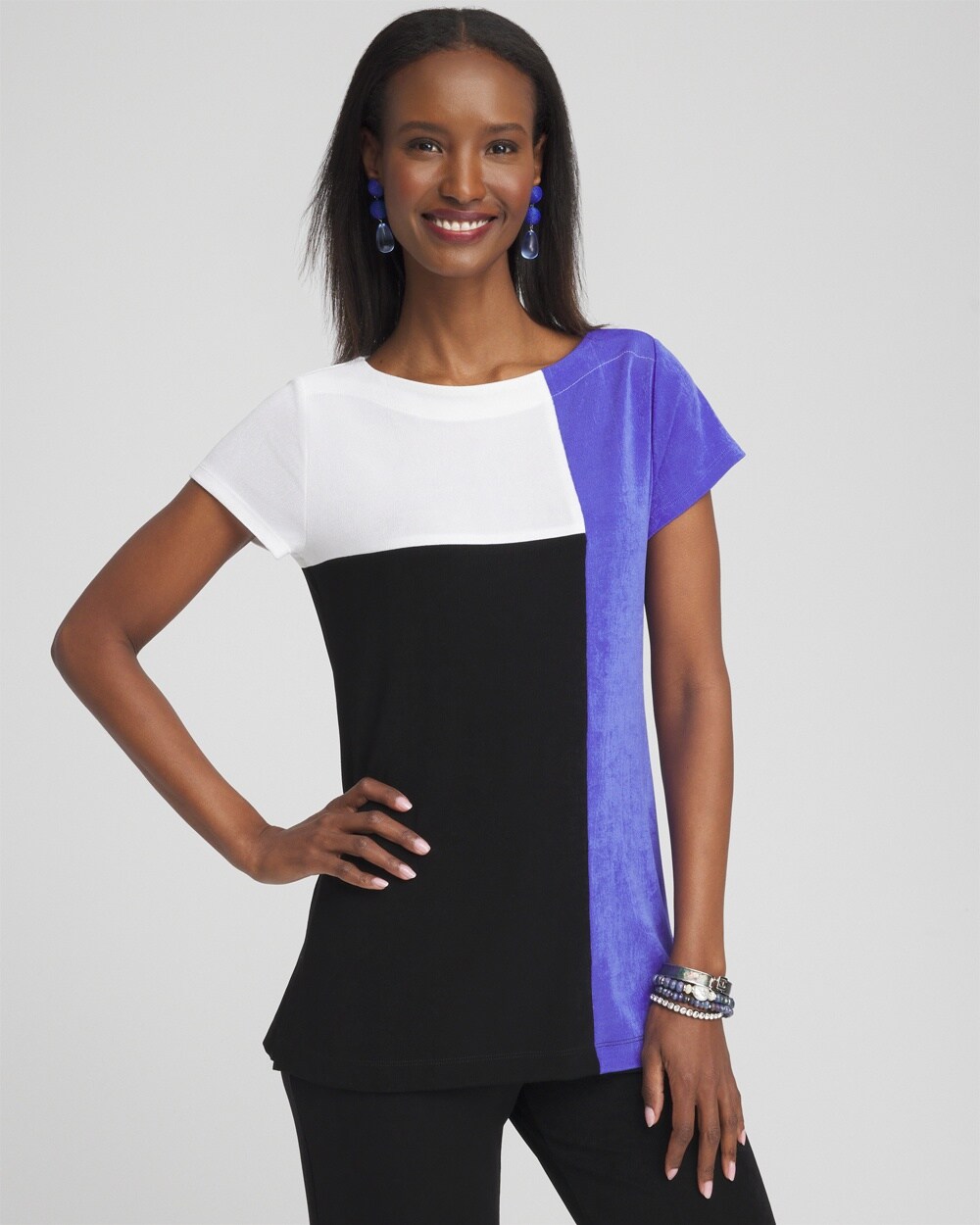 Travelers&#8482; Colorblock Tunic