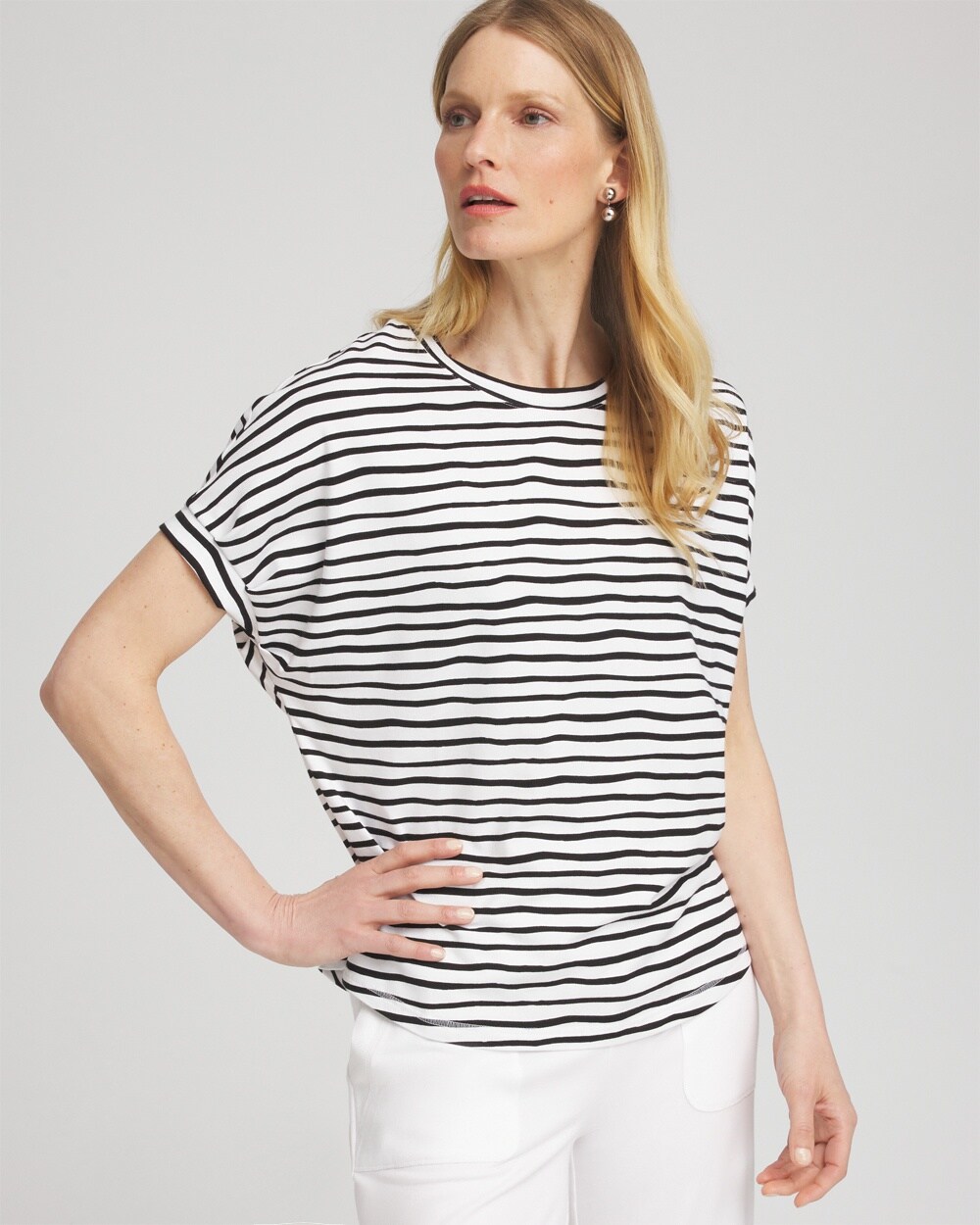 Zenergy\u00AE UPF Short Sleeve Stripe Tee