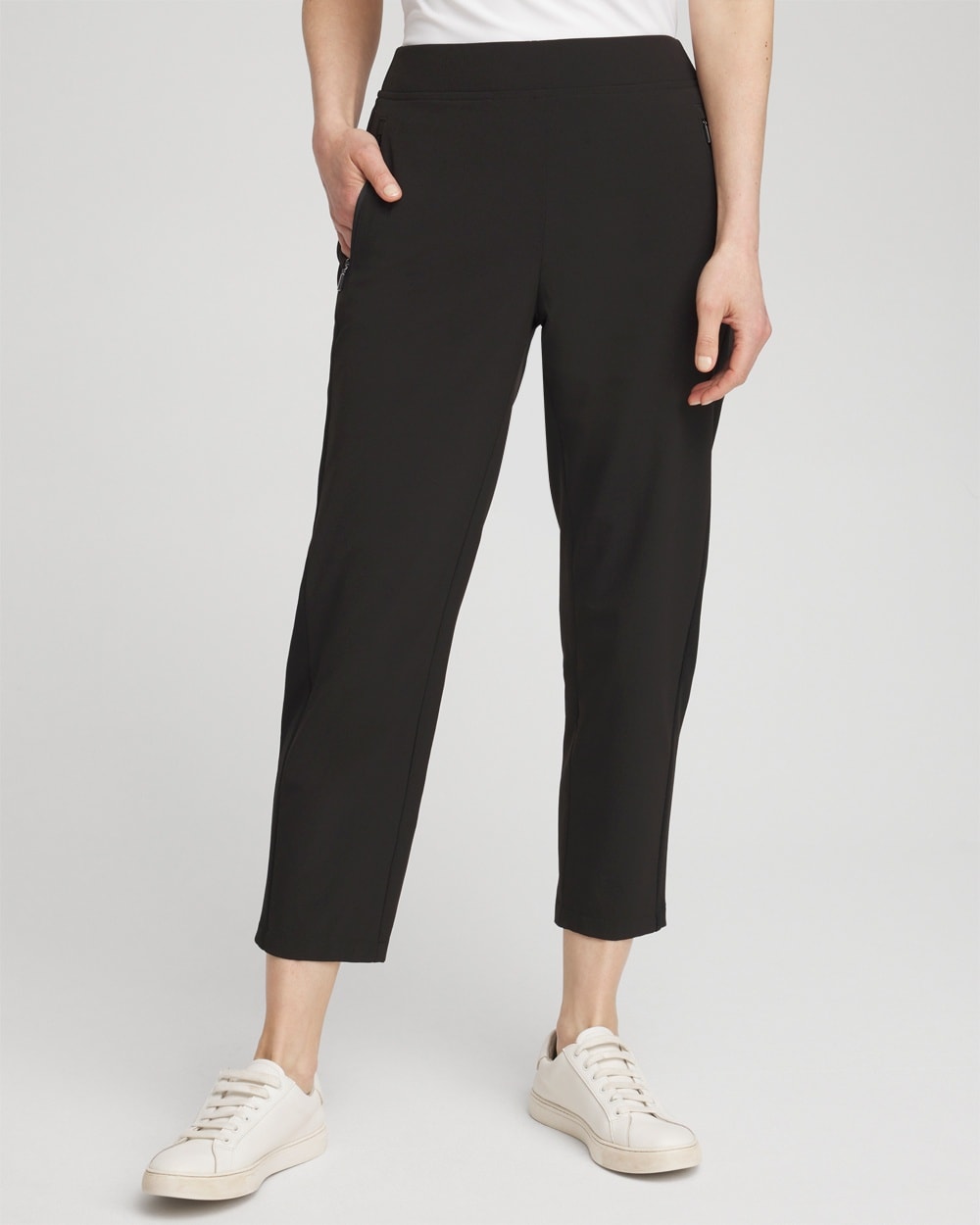 Zenergy\u00AE UPF Rib Mix Cropped Pants