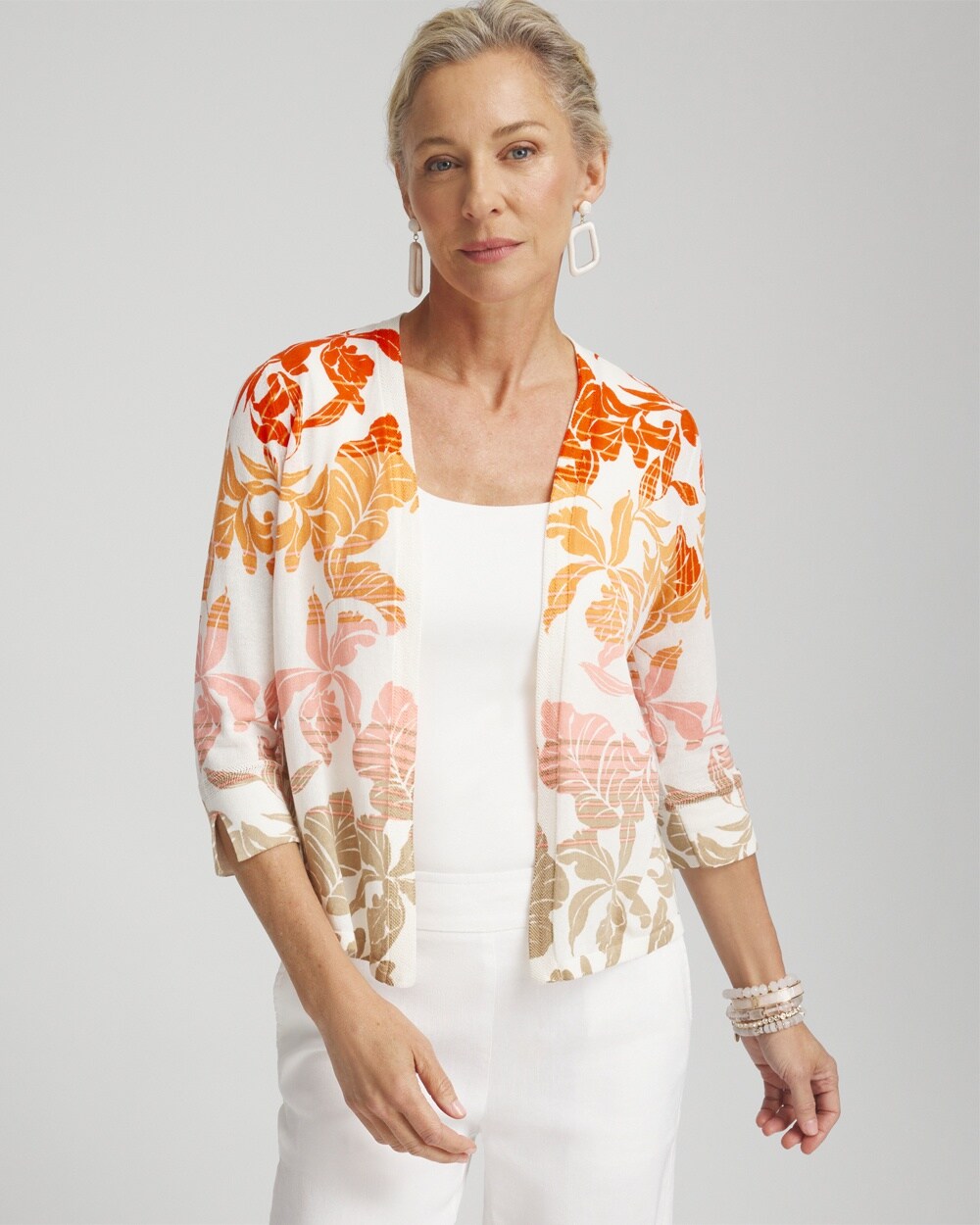 Summer Romance Ombre Orchid Short Cardigan